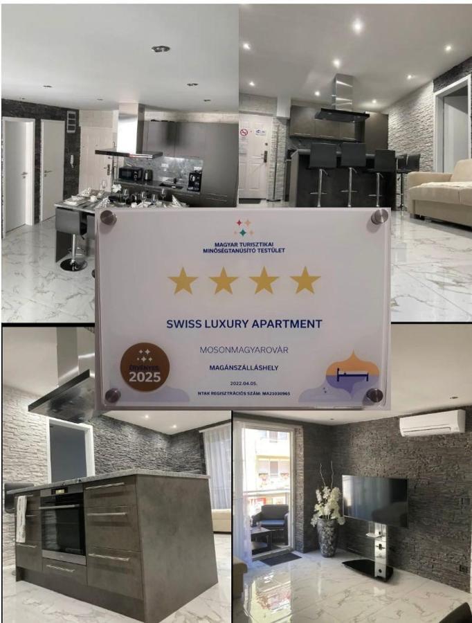 Swiss Luxury Apartment Mosonmagyaróvár 외부 사진